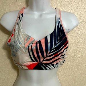 Athleta Sports Top Cross Back